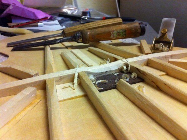 the building process